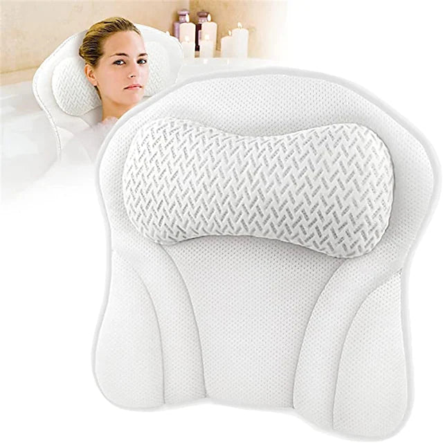 Bath Pillow for Tub Comfort Bathtub Pillow Ergonomic