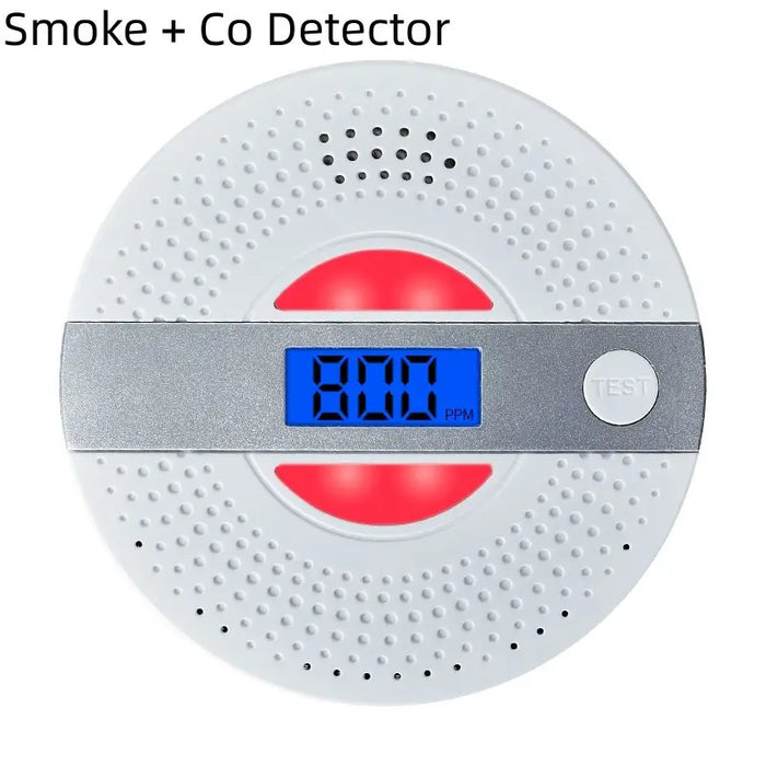 Smoke And Carbon Monoxide Detector Battery Powered Dual Sensor Combination Smoke & CO Alarm