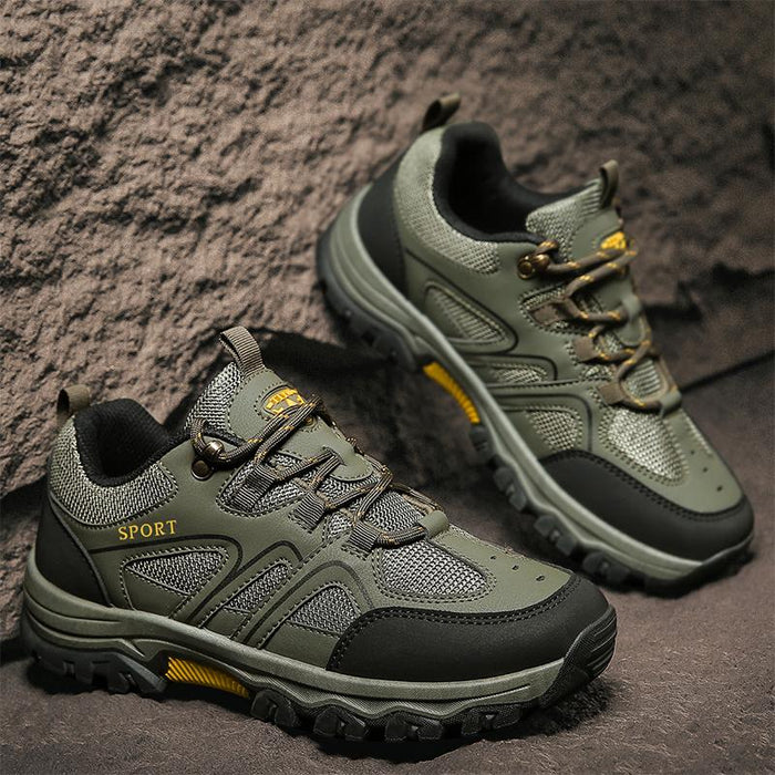 Men's Sneakers Walking Casual Daily Leather Comfortable Booties / Ankle Boots