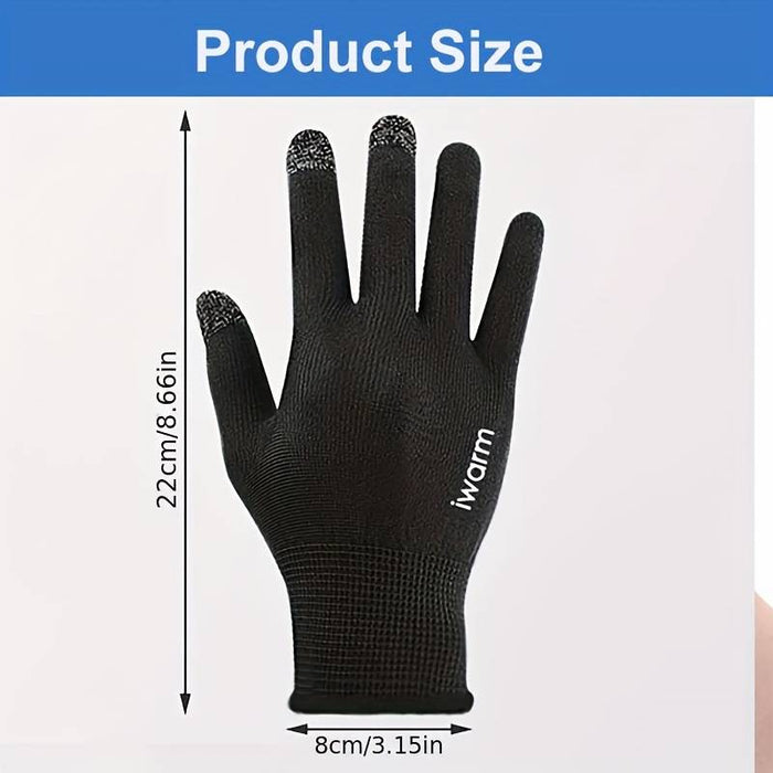 Bike Gloves Cycling Gloves Touch Gloves Full Finger Gloves Anti-Slip Sunscreen Windproof