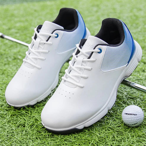 Men's Casual Shoes Leather Shoes Golf Sporty Classic Athletic Leather Breathable