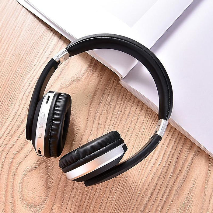 Wireless Headphones Bluetooth Headset Foldable Stereo Gaming Earphones With Microphone