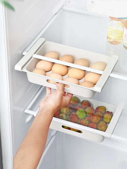 Hanging Kitchen Organizer Refrigerator Egg Fruit Storage Box Drawer Type Food Crisper