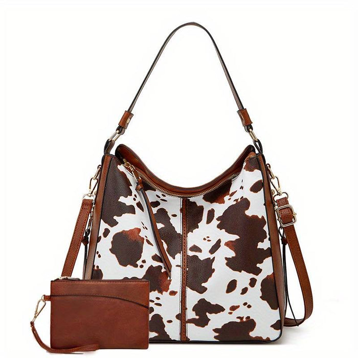Women's Handbag Crossbody Bag Bucket Bag PU Leather Shopping Daily Zipper Large Capacity