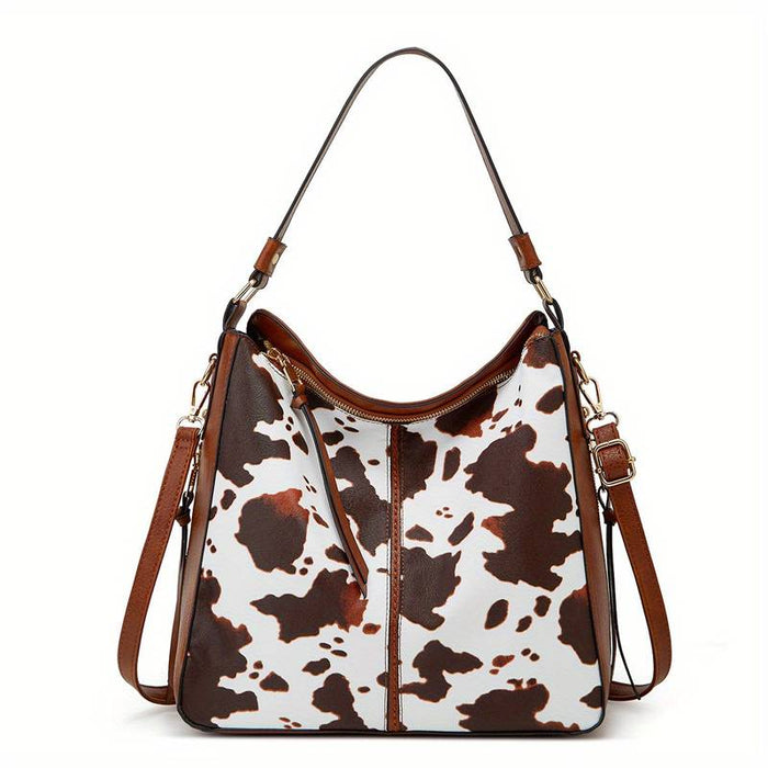 Women's Handbag Crossbody Bag Bucket Bag PU Leather Shopping Daily Zipper Large Capacity