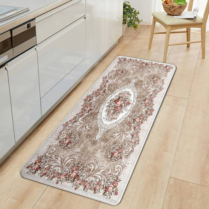 Ethnic Bohemian Art Area Rug Non Slip Floor Mat Bedside Livingroom Bedroom Indoor Outdoor Cozy