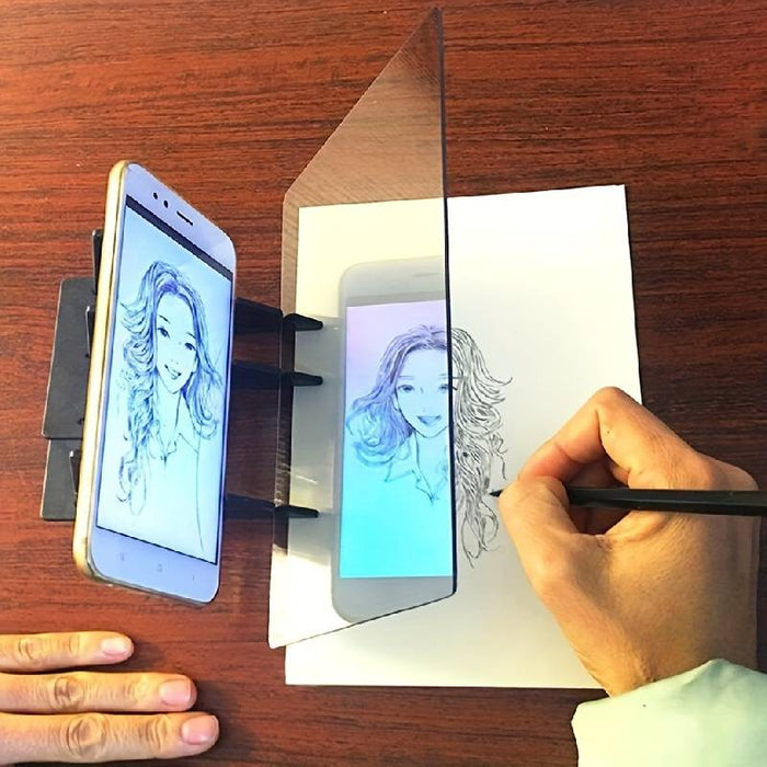 Drawing Projection Optical Drawing Board Sketch Mirror Facing Copy Table Reflection