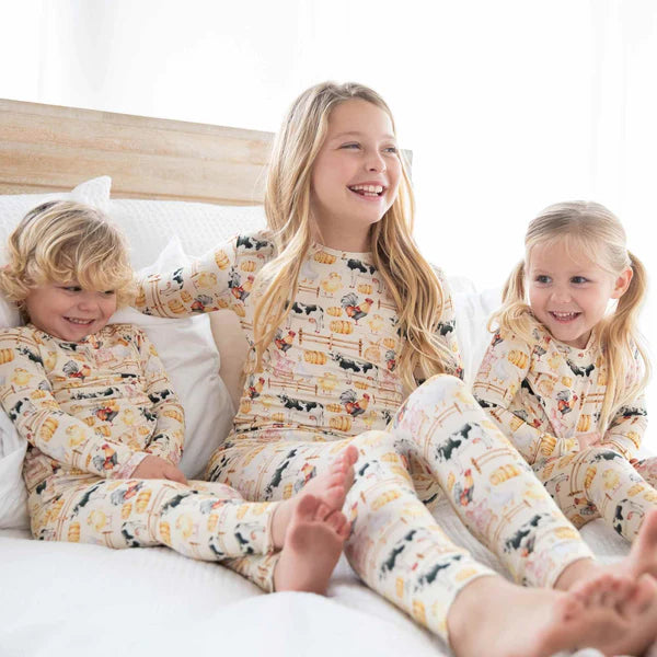 Boys 3D Animal Pajama Set Long Sleeve 3D Print Fall Winter Active Cool Daily Polyester