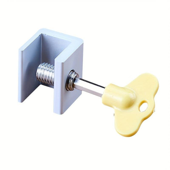 1pc Sliding Sash Stopper, Aluminum Alloy Cabinet Locks Door And Window Lock, Window Security Lock