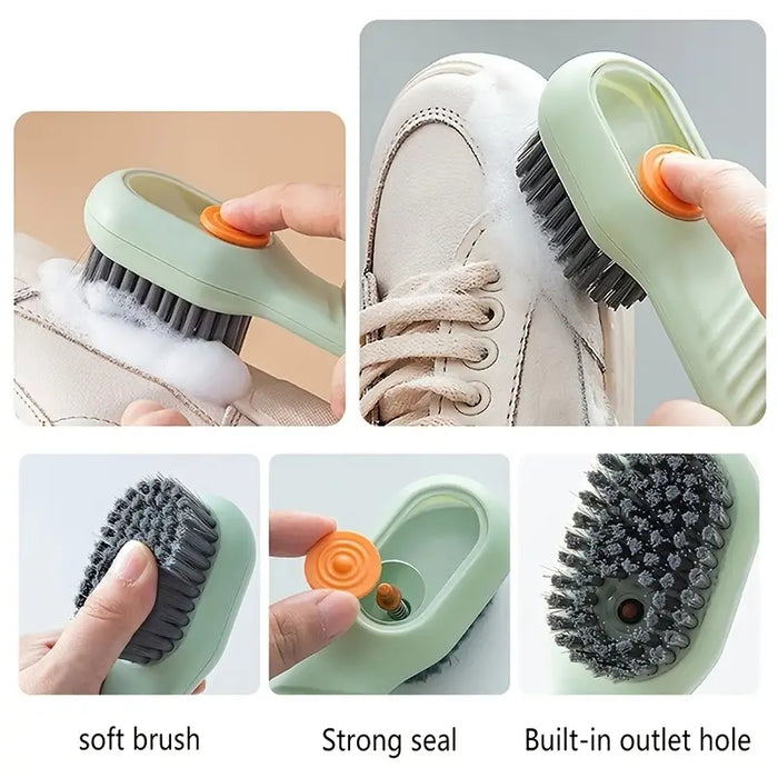 1pc/Brush Shoe Brush, Multifunctional Plus Fluid Shoe Brush, Home Soft Bristle