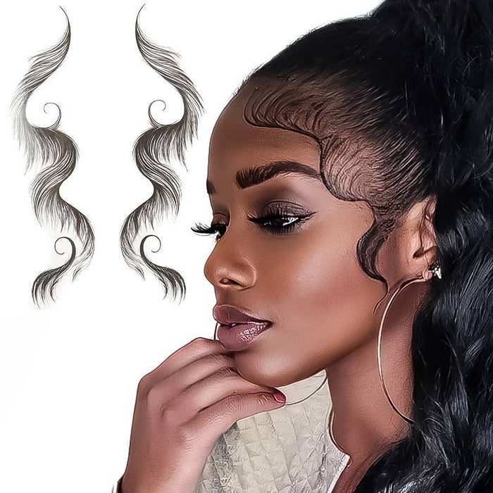 Wig Bangs Stickers Hairline Wig Stickers Wig Sideburns Stickers Hairline Bangs Stickers for Women