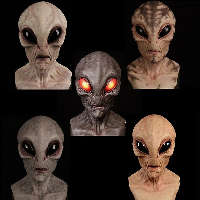 Alien Mask Halloween Props Adults' Men's Women's Scary Costume Halloween Carnival Easy Halloween Costumes