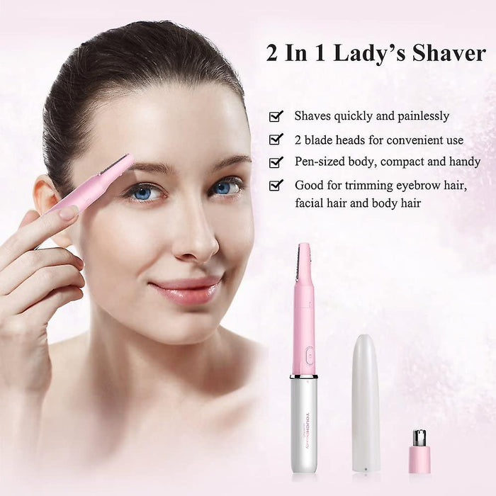 Nose Hair Trimmer Eyebrow Trimmer, Professional Waterproof Nose Hair Trimmer