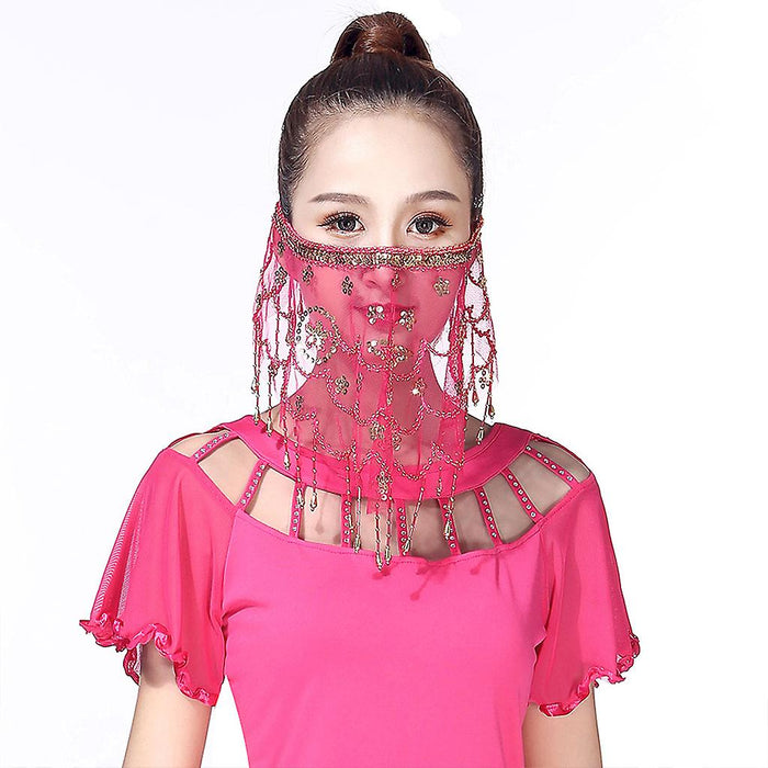 dance accessories women's / girls' stretch yarn / sequined paillette veil