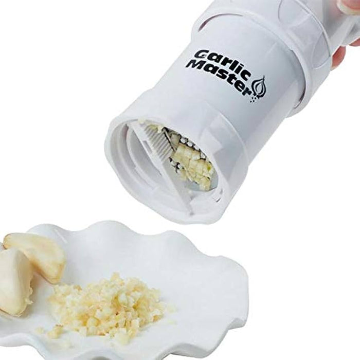 Multifunctional Garlic Master Garlic Ginger Cutter with Silicone Garlic Peeler