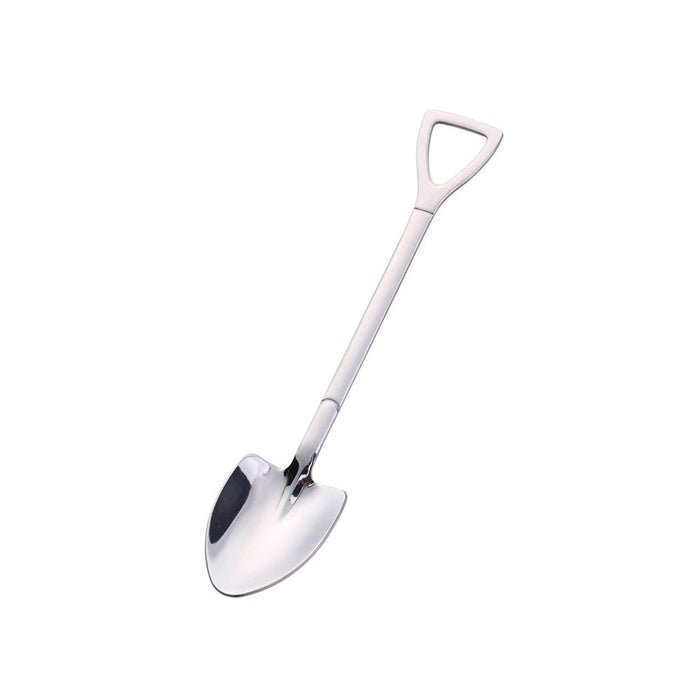 Stainless Steel Coffee Spoon Retro Shovel Spoon For Ice Cream Creative Tea-spoon