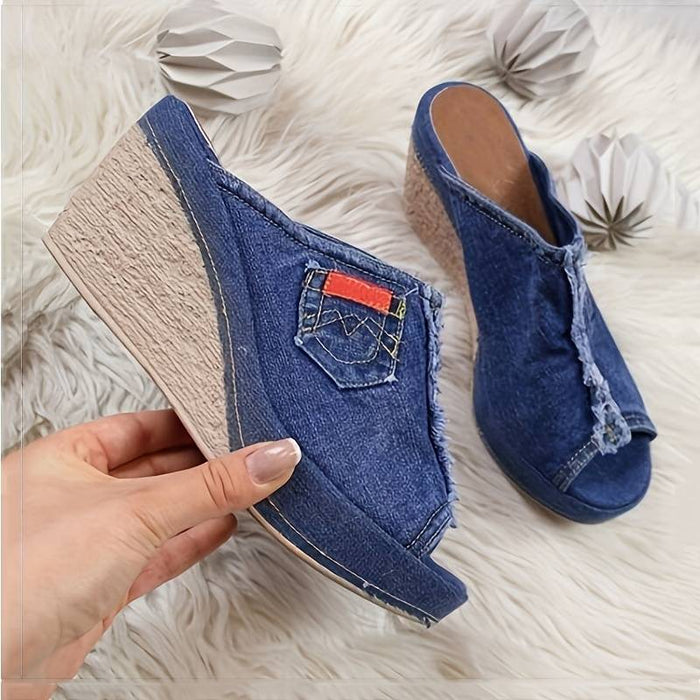 Women's Slippers Mules Platform Sandals Plus Size Outdoor Slippers Outdoor