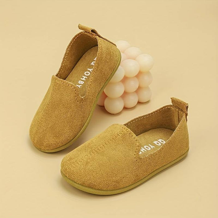 Boys Girls' Flats Daily Suede Little Kids(4-7ys) Toddler(2-4ys) Daily Yellow Red Green Summer Spring Fall