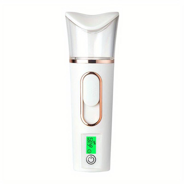 Handy Nano Mist Sprayer With Skin Analyzer Moisture Tester, Portable Facial Atomization Eyelash Extensions