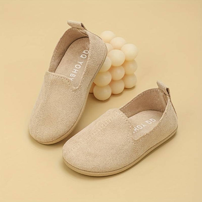 Boys Girls' Flats Daily Suede Little Kids(4-7ys) Toddler(2-4ys) Daily Yellow Red Green Summer Spring Fall