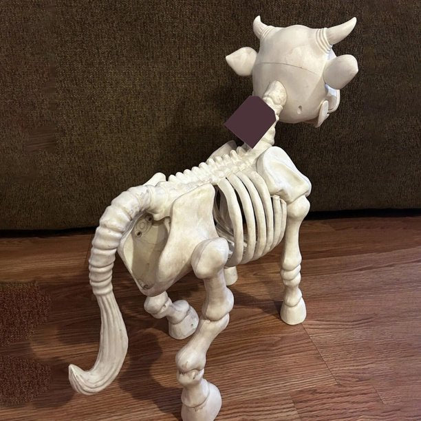 Cow Skeleton Halloween Decoration, 2023 New Halloween Cow Skeleton,