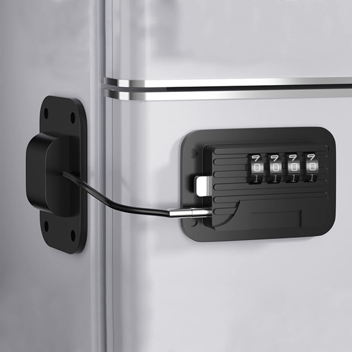 1pcs Refrigerator Fridge Freezer Door Lock With Password, Child Proof Refrigerator Door Lock For Kitchen Refrigerator