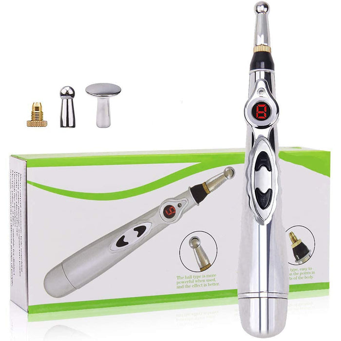 Electronic Acupuncture Pen Electric Meridians Laser Therapy Heal Massage Pen