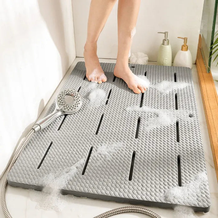 Non-slip Bathroom Mat Safety Shower Bath Mat Plastic Massage Pad Bathroom Carpet Floor