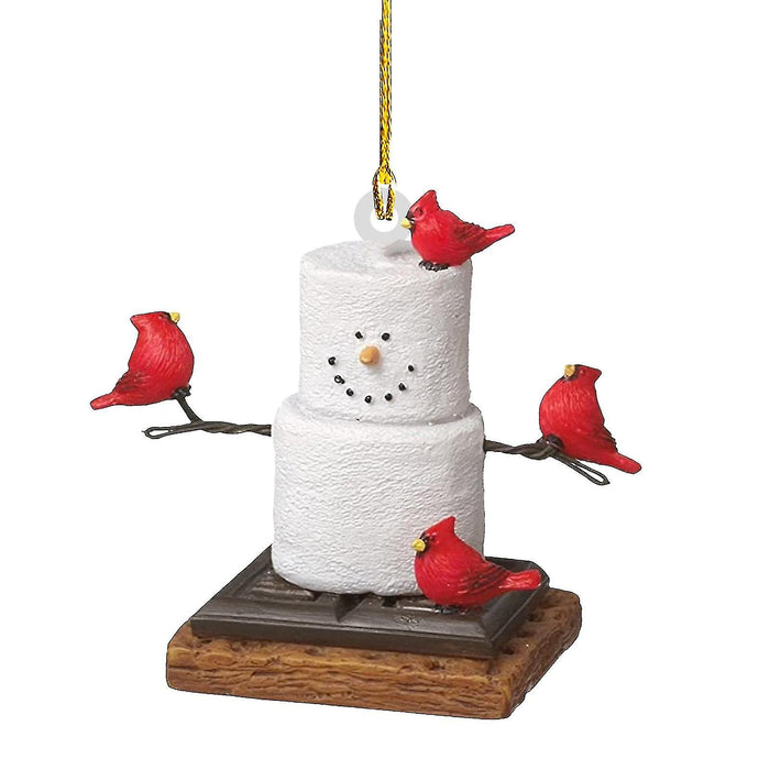 Christmas Decoration, Christmas Tree Ornament Bird/Book/Beer/Hat Snowman