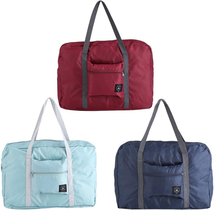 Foldable Large-capacity Travel Storage Bag, Lightweight Multi Duffel HandBag With Zipper