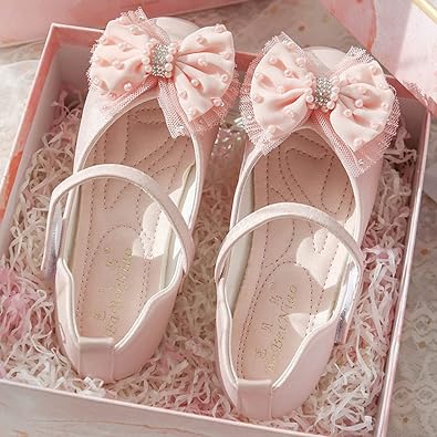 Girls' Flats Daily Dress Shoes Comfort Mary Jane Faux Fur PU Cosplay Big Kids(7years +) Little Kids(4-7ys) Toddler(9m-4ys)