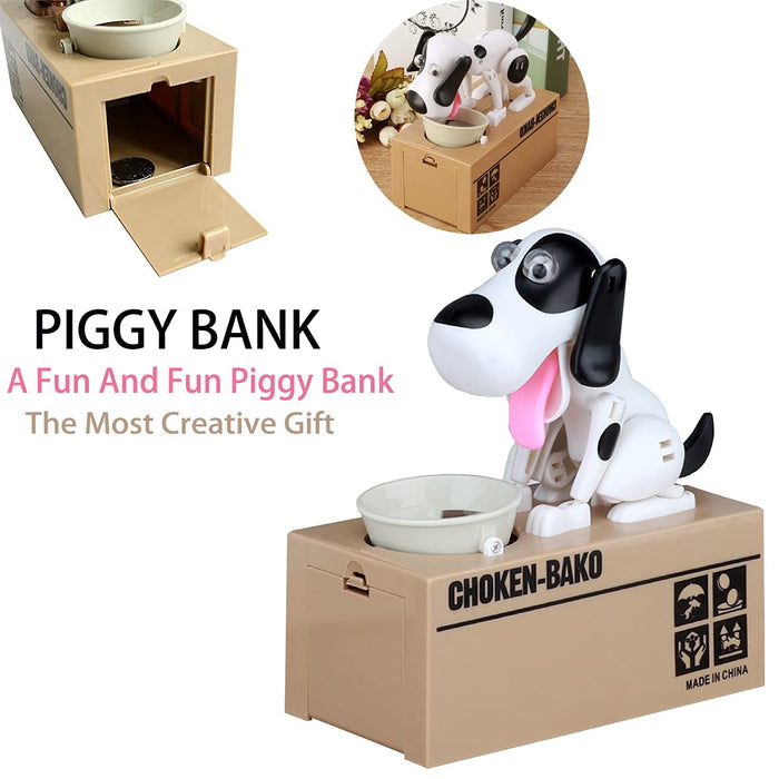 Cute Dog Piggy Bank The Perfect Gift for Dog Lovers Who Love to Save Money!