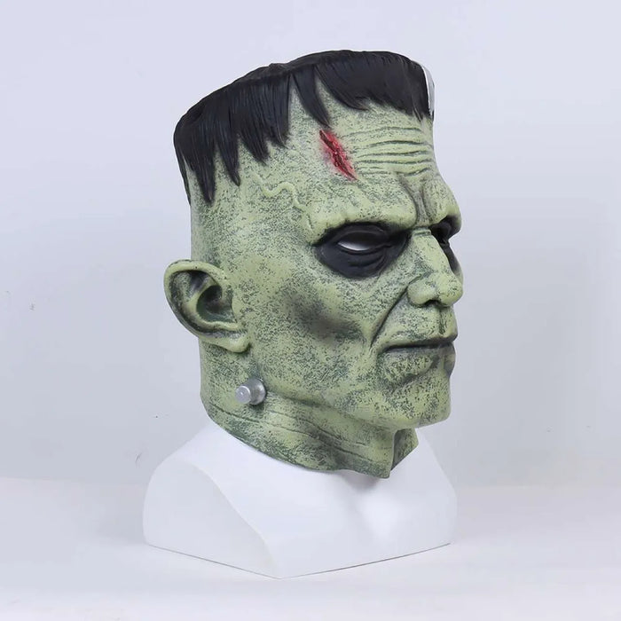 Frankenstein Scientist Mask Halloween Props Adults' Men's Women's Funny Scary Costume