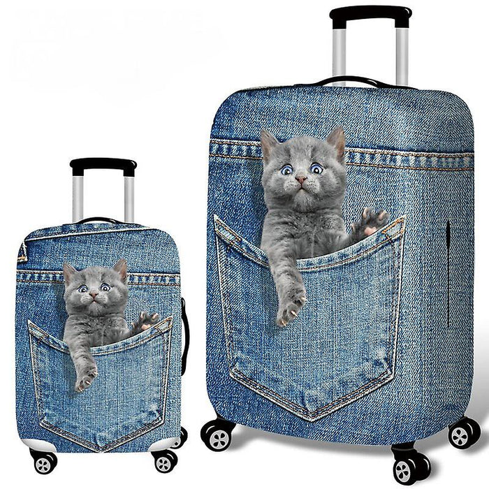 Suitcase Protective Cover Trolley Travel Leather Suitcase Coat Dust Cover 20/24/26/28/29 Inches