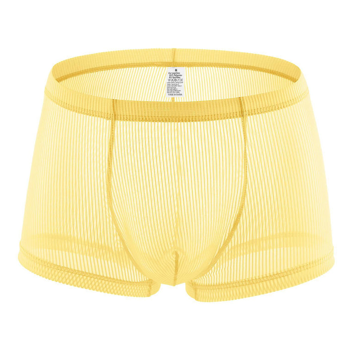 Men's 1pack Boxer Briefs Sexy Panties Underwear Basic Polyester