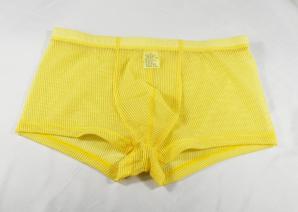 Men's 1pack Boxer Briefs Sexy Panties Underwear Basic Polyester