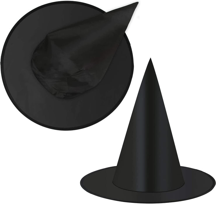Halloween Children's Hat Black Polyester Taff Witch Hat Harry Potter Witch Hat Makeup Costume Prop