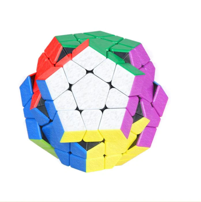 Holy Hand Gem Five Cube Color Smooth Competition Level 3 12-Hedron Puzzle Smooth Level 3 Alien Cube