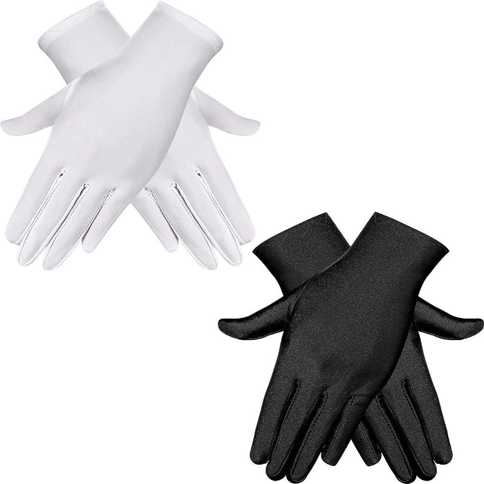 Spandex / Polyester Wrist Length Glove Classical / Bridal Gloves / Party / Evening Gloves With Solid Wedding / Party Glove