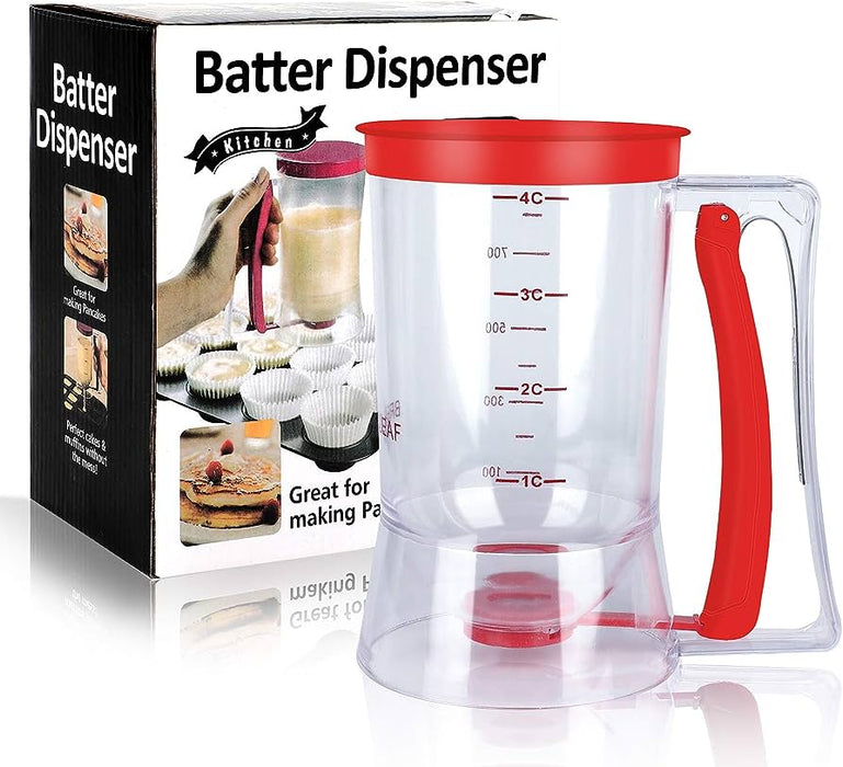 Batter Dispenser, Cupcakes Pancakes Cookie Cake Waffles Batter Dispenser