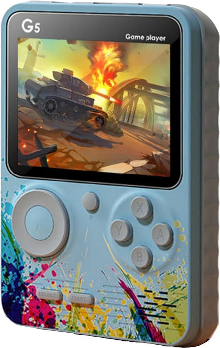 G5 Game Console 500-Game Classic Game Device Ergonomic 3.0'' Screen Handheld Gaming