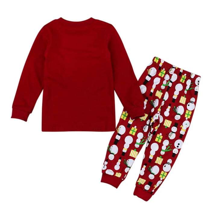 Toddler Boys 2 Pieces Christmas Pajama Set Long Sleeve 2006 2011 2106 Animal Santa