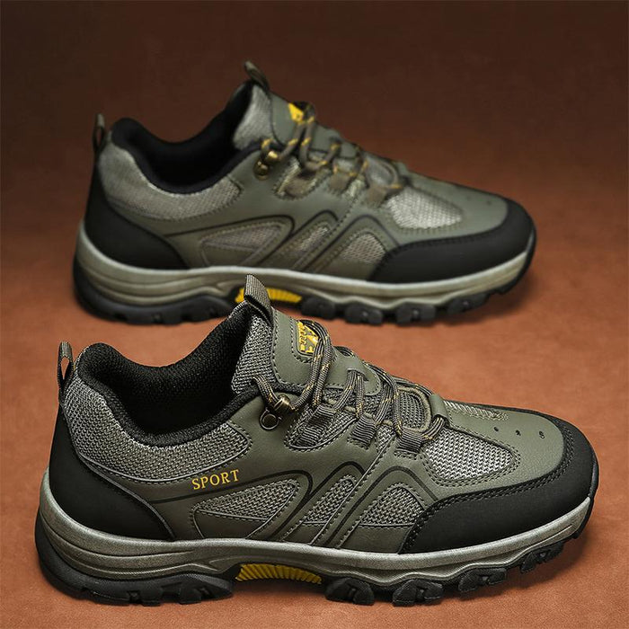 Men's Sneakers Walking Casual Daily Leather Comfortable Booties / Ankle Boots