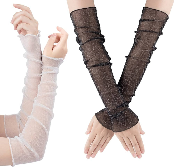 Women's Fingerless Gloves Outdoor Party Evening Daily Solid Colored