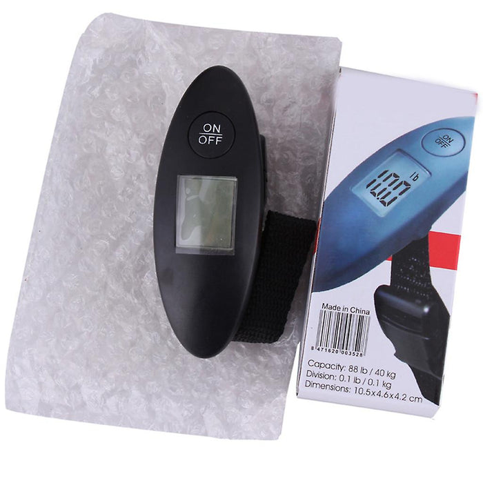 1Pc 40kg/100g LCD Digital Electronic Luggage Scale Portable Suitcase Scale