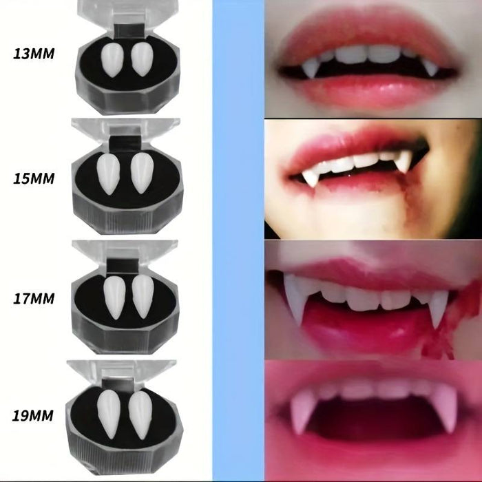 Halloween Vampire Artificial Teeth Zombie Teeth Little Tiger Teeth COSPLAY Makeup Prop