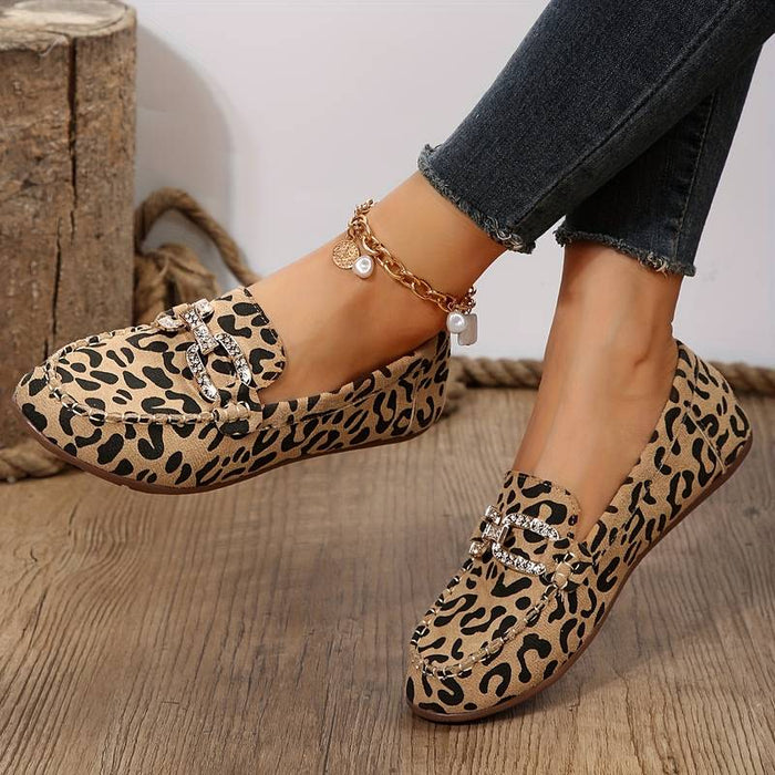 Women's Flats Slip-Ons Comfort Shoes Outdoor Daily Flat Heel Round Toe Elegant