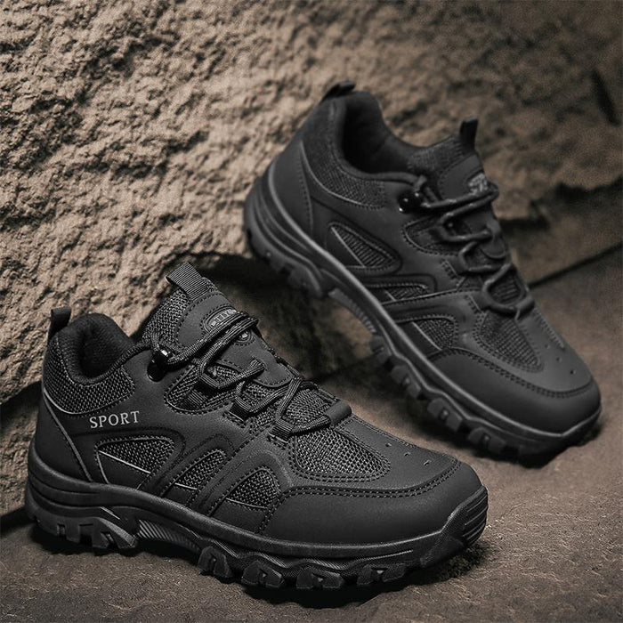 Men's Sneakers Walking Casual Daily Leather Comfortable Booties / Ankle Boots