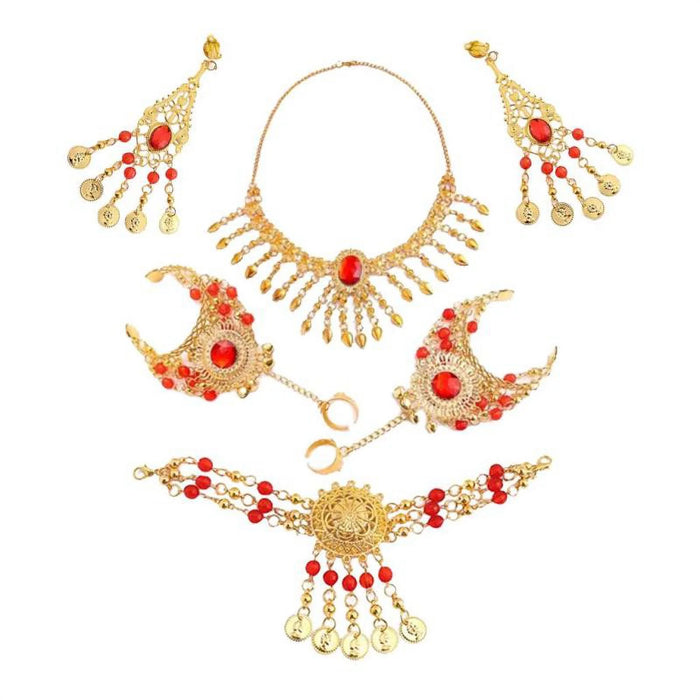 Belly Dance Headpieces Women's Performance Metal Necklace