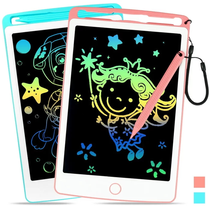 LCD Writing Tablet for Kids 8.5inch Doodle Writing Board Colorful Drawing Board Kids Travel Games